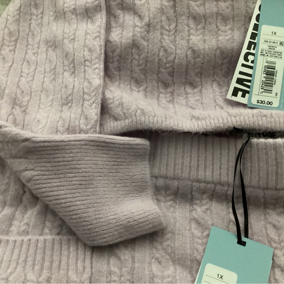 Cable nets sweater set two piece - Picture 7 of 10